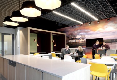 Boston Scientific Office expansion - Cafe area