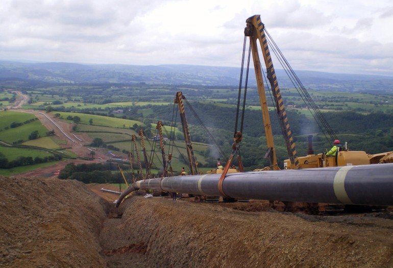 Natural Gas pipeline design and installation Uk.