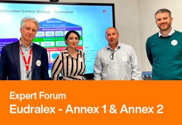 Swiss Expert Forum in Basel on Eudralex - Annex 1 & Annex 2  requirements