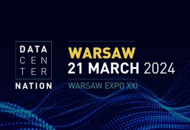 Data Centre Nation logo Warsaw on 21 March 2024 in  the Expo XXI