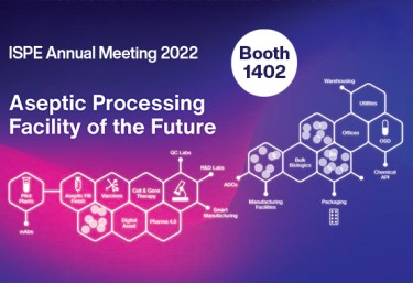 Aseptic processing Facility of the Future at ISPE Annual Meeting - Meet us at Booth 1402