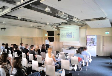 BIM student workshop participants at Warsaw Technology University  
