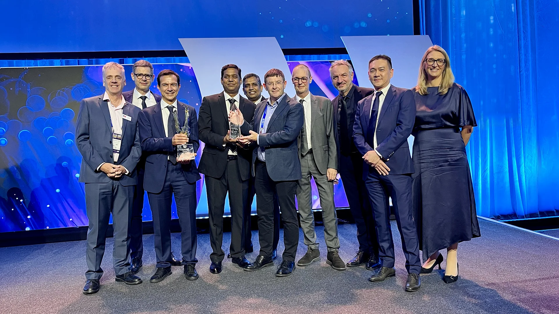 PM Group and Sanofi team at the Awards event. 