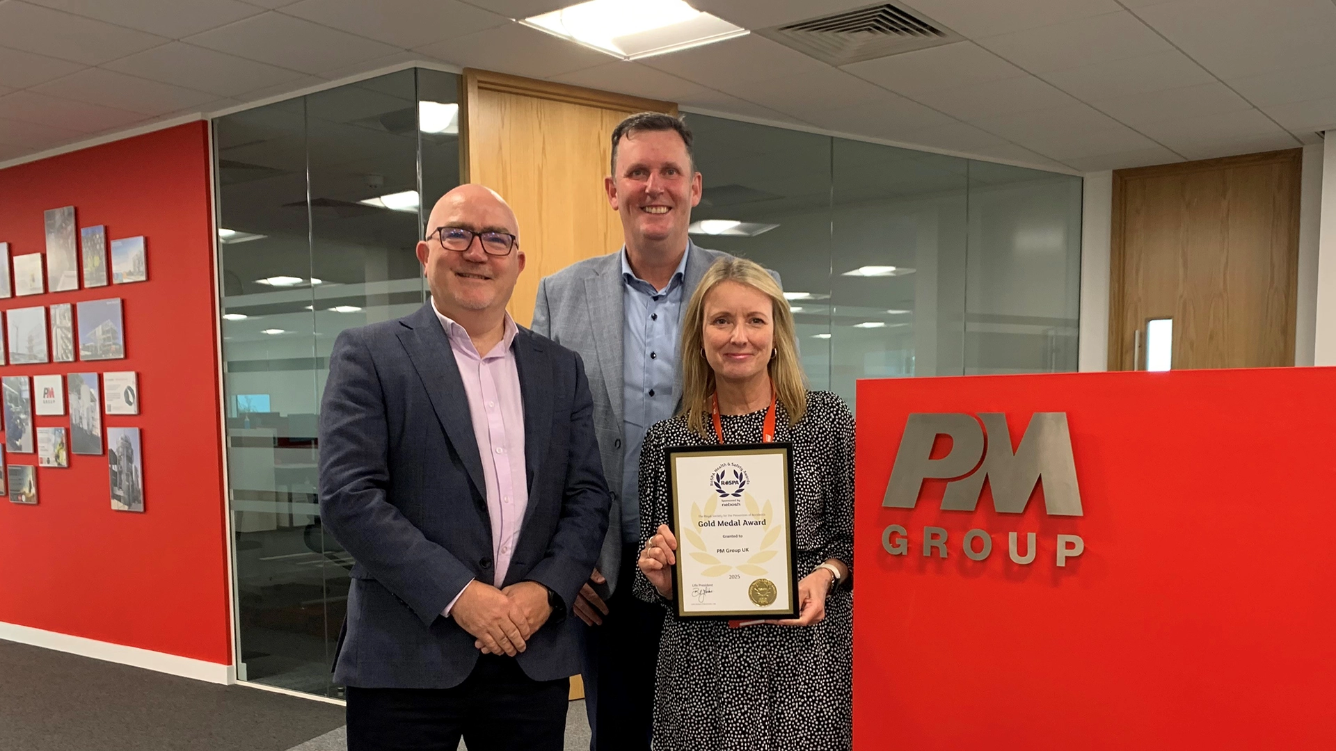 Gold in RoSPA Awards 2025