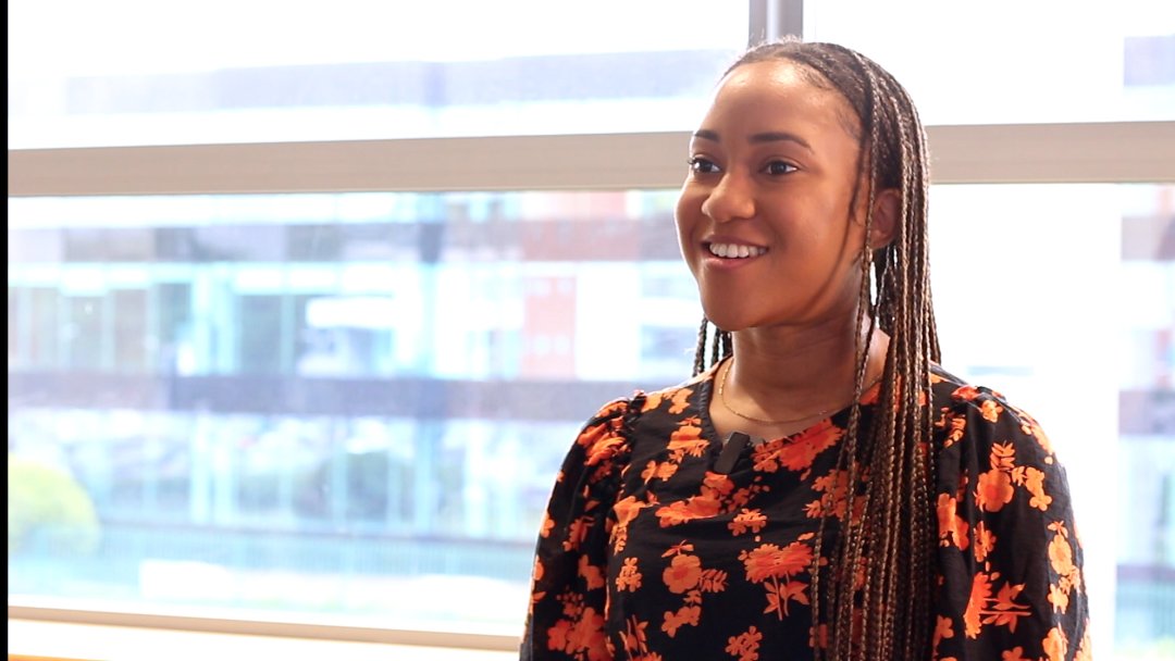 young professional talks about their experience as a graduate with PM Group